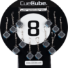 Cue Cube Nickel Keychain - Card of 12 Cue Cube Nickel Keychain - Card of 12